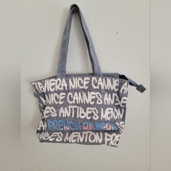 Robin Ruth French Riviera Blue Purse - Picture 2 of 4